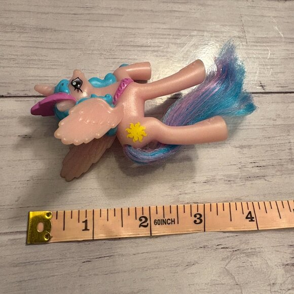 My Little Pony (MLP) Princess Celestia McDonalds 2011 Brushable Tail(SKU: 345TO) - Picture 6 of 6